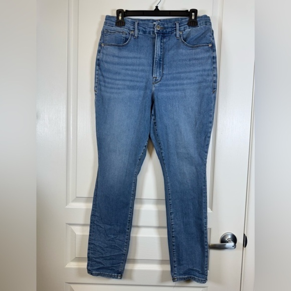 Good American Skinny Denim Blue Jeans Size 15 EUC #5548